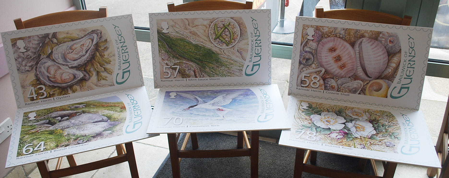 Launch of stamps mark formal designation of Herm, Jethou and The Humps